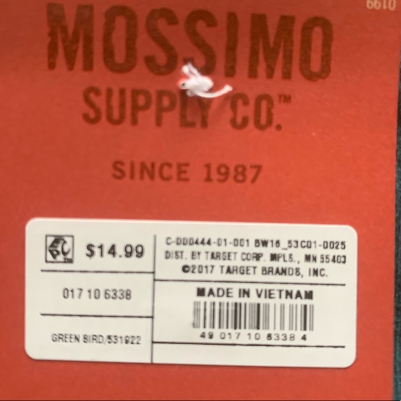 Mossimo teal high-waist crop legging NWT - Picture 7 of 7